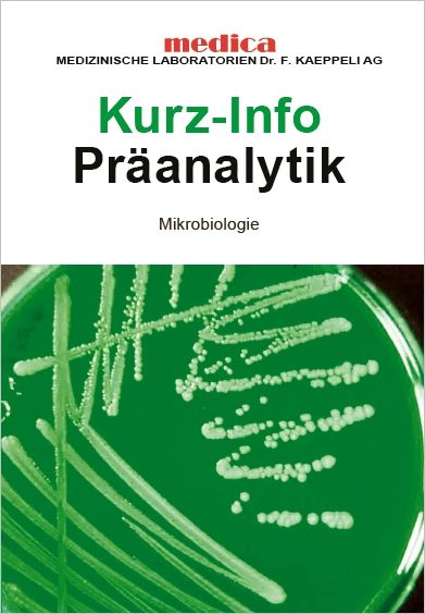Praeanalytikflyer Mikrobiologie